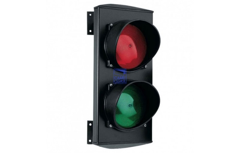 Светофор светодиодный, 2-секционный,красный-зеленый, 230В